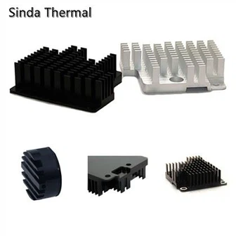 カスタムアルミニウムヒートシンク押し出し