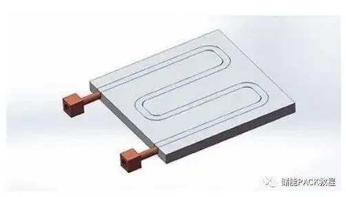 Industrial liquid cold plate Industrial liquid cold plate