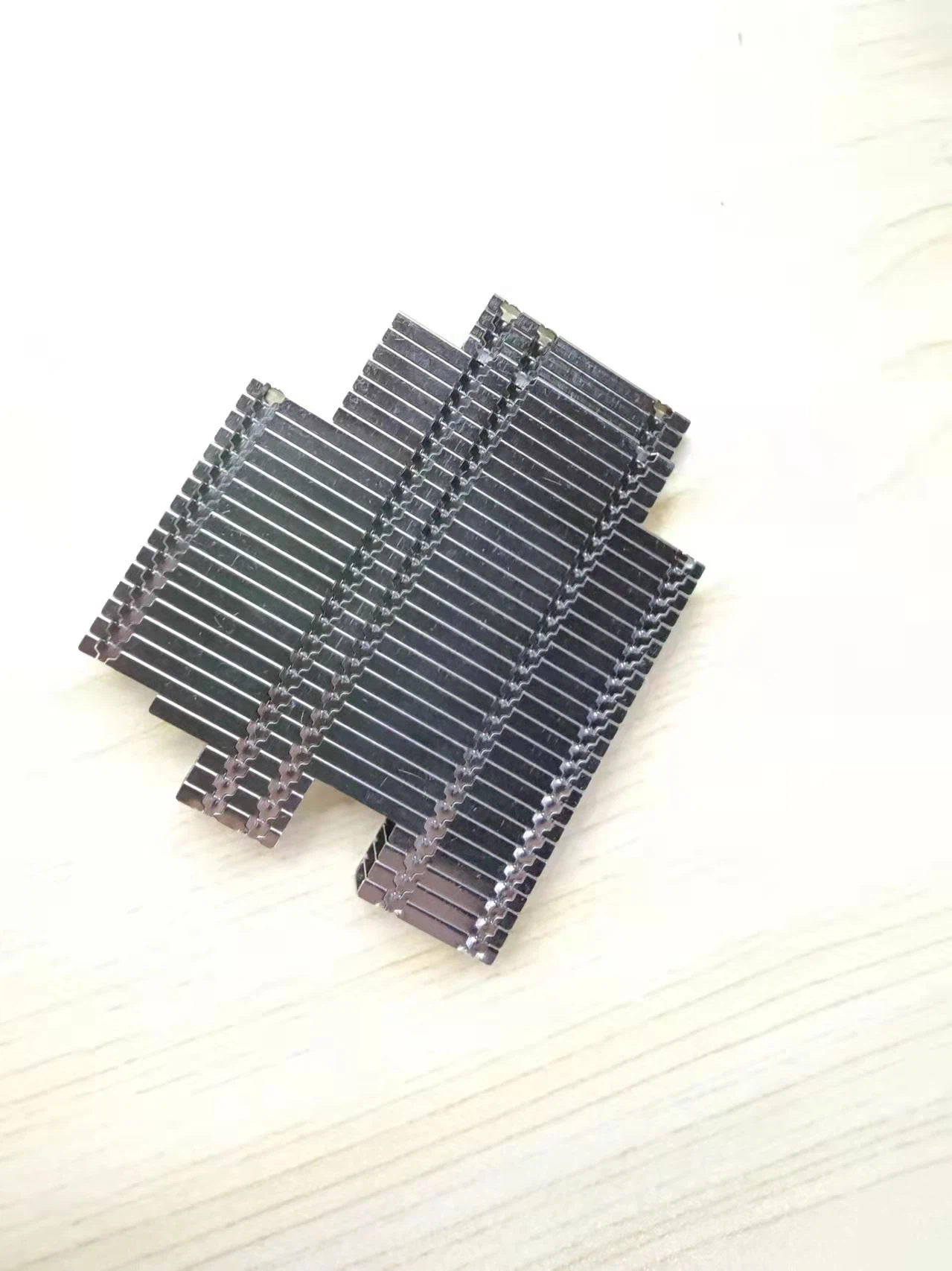aluminum zipper fin