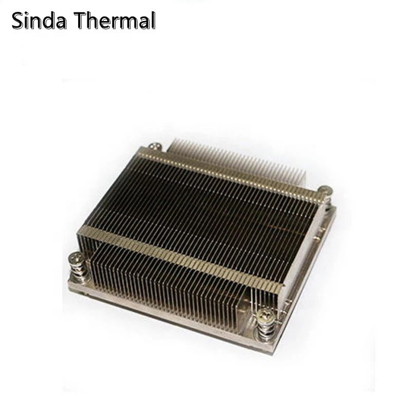 aluminum zipper fins heat sink