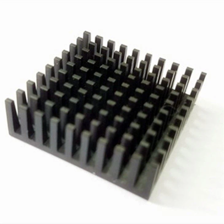 Aluminum Extrusion Heat Sink With Anodizing