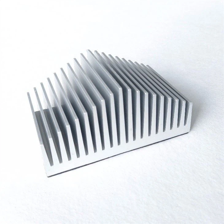 Aluminum Extrusion Heat Sink With Anodizing