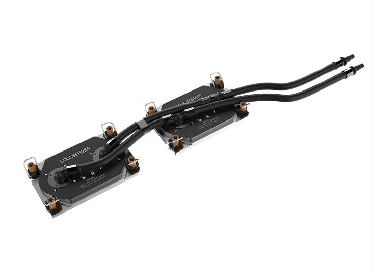 Copper Cold Plate Heat Sink Liquid Cooling System For LGA4189