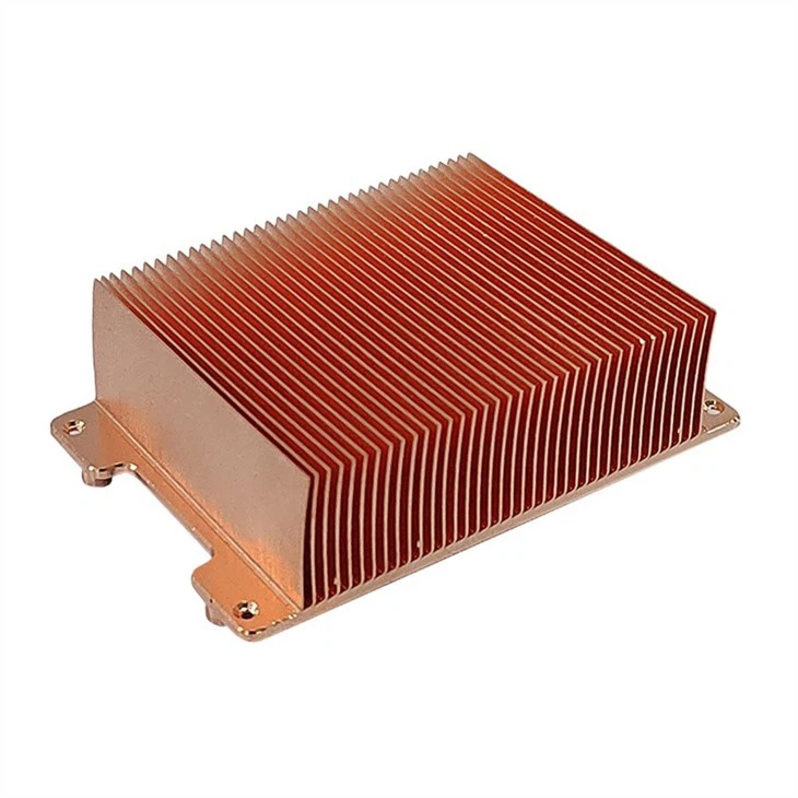 Copper Skiving Fin CPU Heat Sink