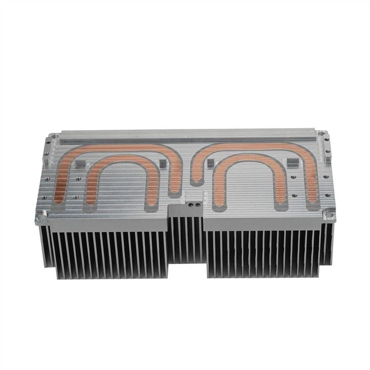 Large Aluminum CNC Machining Extruded Heatsink