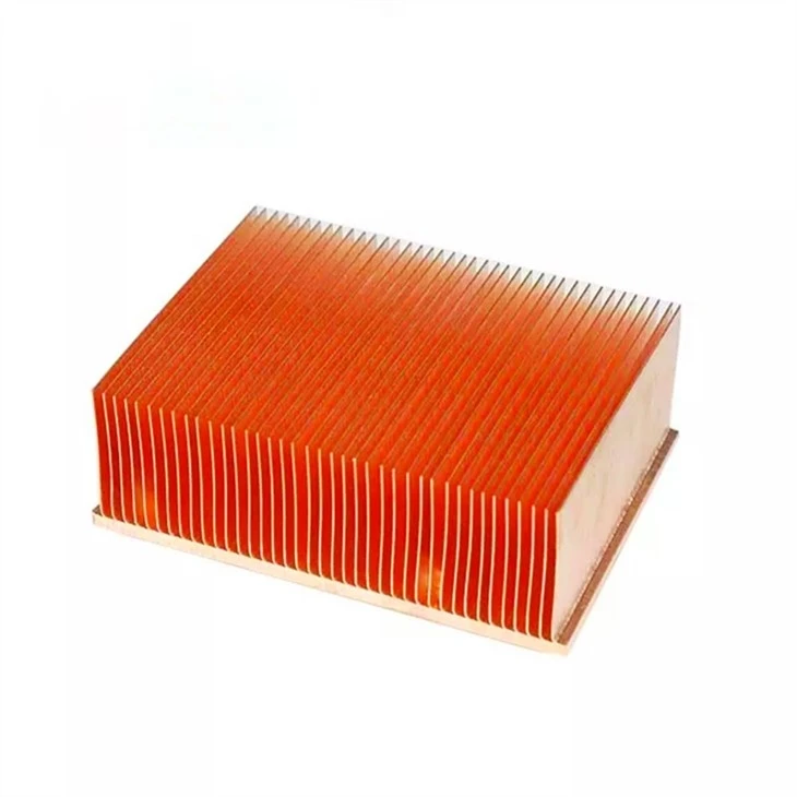 Micro Copper Skived Fin Heatsink