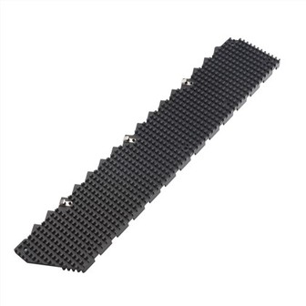 ブラックアルマイト加工アルミ押し出しラジエーター