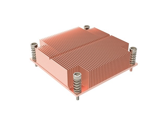 Copper Skived Fin Motherboard Heat Sink